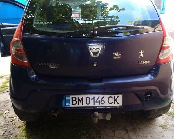 Синий Дачия Сандеро, объемом двигателя 1.6 л и пробегом 234 тыс. км за 4300 $, фото 4 на Automoto.ua