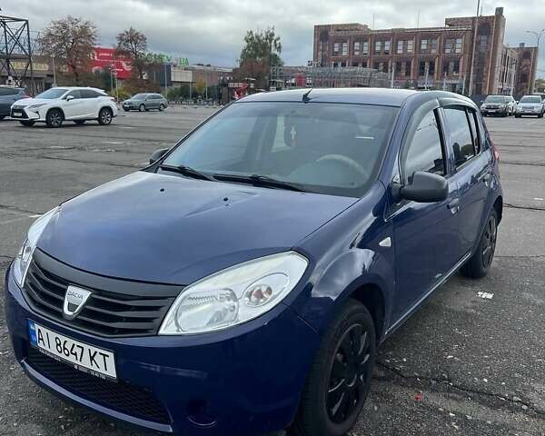 Синий Дачия Сандеро, объемом двигателя 1.39 л и пробегом 207 тыс. км за 4000 $, фото 5 на Automoto.ua