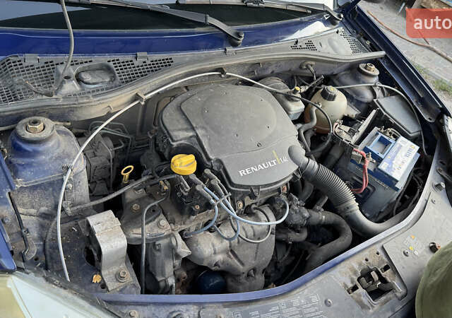 Синій Дачія Sandero, об'ємом двигуна 1.39 л та пробігом 174 тис. км за 4100 $, фото 10 на Automoto.ua