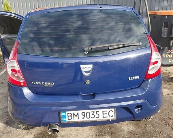 Синий Дачия Сандеро, объемом двигателя 1.39 л и пробегом 152 тыс. км за 4300 $, фото 5 на Automoto.ua