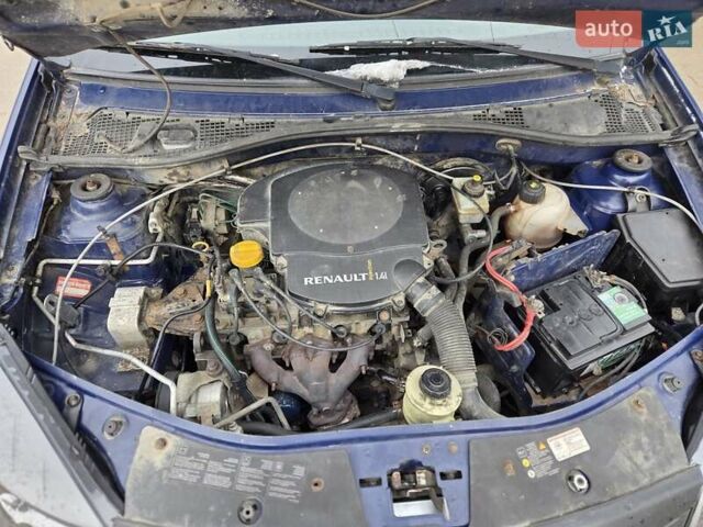 Синій Дачія Sandero, об'ємом двигуна 1.4 л та пробігом 197 тис. км за 2450 $, фото 23 на Automoto.ua