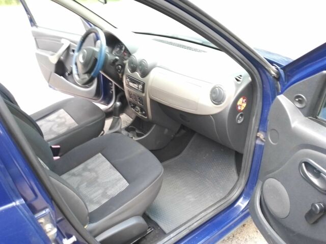 Синий Дачия Сандеро, объемом двигателя 1.4 л и пробегом 176 тыс. км за 4500 $, фото 9 на Automoto.ua