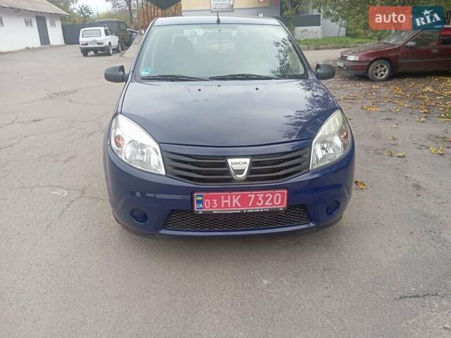 Синий Дачия Сандеро, объемом двигателя 1.2 л и пробегом 157 тыс. км за 4500 $, фото 4 на Automoto.ua