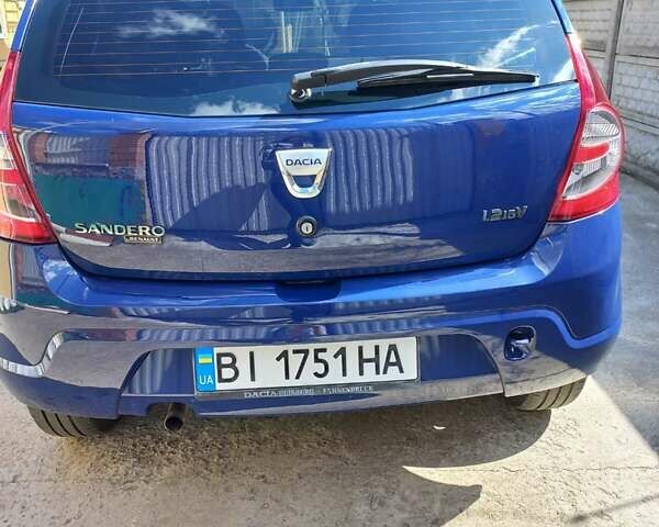 Синій Дачія Sandero, об'ємом двигуна 1.2 л та пробігом 137 тис. км за 4800 $, фото 5 на Automoto.ua