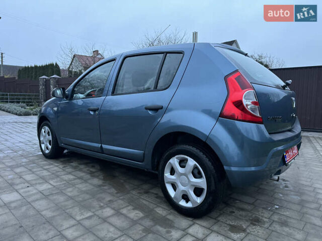 Синий Дачия Сандеро, объемом двигателя 1.6 л и пробегом 200 тыс. км за 5700 $, фото 11 на Automoto.ua