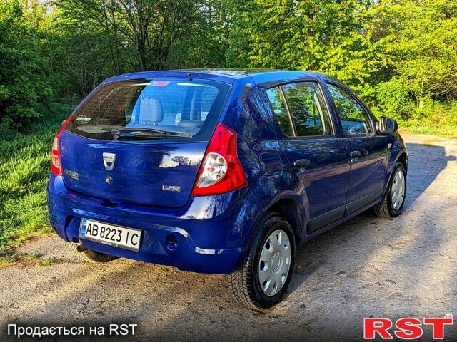 Синій Дачія Sandero, об'ємом двигуна 1.4 л та пробігом 147 тис. км за 4850 $, фото 7 на Automoto.ua