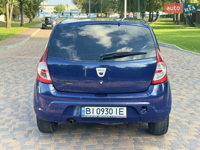 Синій Дачія Sandero, об'ємом двигуна 1.4 л та пробігом 190 тис. км за 2950 $, фото 8 на Automoto.ua