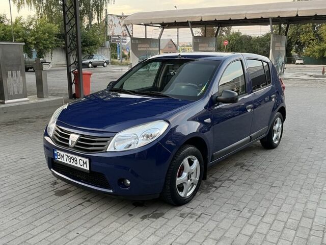 Синий Дачия Сандеро, объемом двигателя 1.2 л и пробегом 204 тыс. км за 4750 $, фото 13 на Automoto.ua