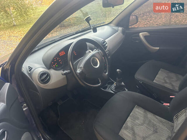 Дачия Сандеро 2009 в Полтаве на Automoto.ua Синий Дачия Сандеро, объемом двигателя 1.39 л и пробегом 234 тыс. км за 4500 $, фото 11 на Automoto.ua