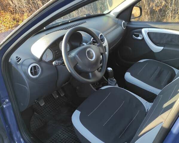 Синий Дачия Сандеро, объемом двигателя 1.39 л и пробегом 172 тыс. км за 4450 $, фото 4 на Automoto.ua