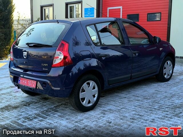 Синий Дачия Сандеро, объемом двигателя 14 л и пробегом 167 тыс. км за 4800 $, фото 5 на Automoto.ua