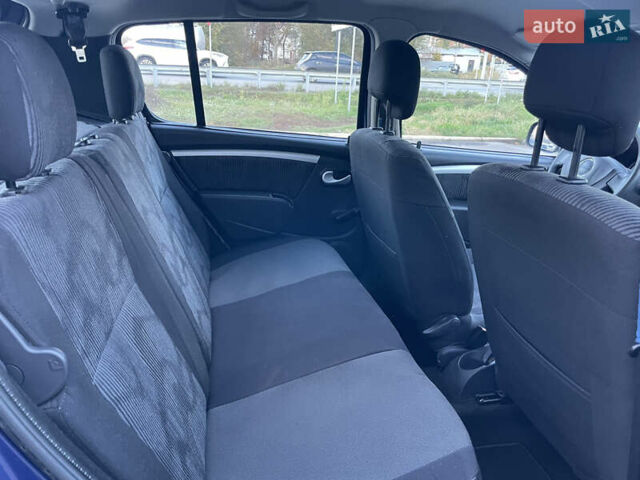 Синий Дачия Сандеро, объемом двигателя 1.4 л и пробегом 246 тыс. км за 4600 $, фото 13 на Automoto.ua