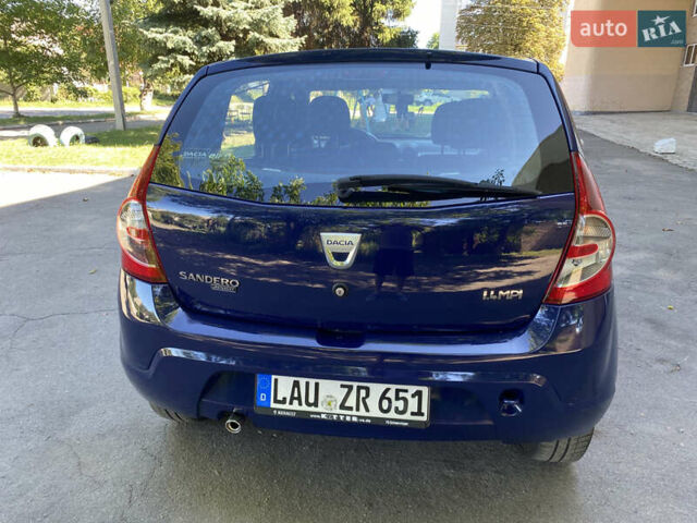 Синий Дачия Сандеро, объемом двигателя 1.4 л и пробегом 147 тыс. км за 4750 $, фото 5 на Automoto.ua