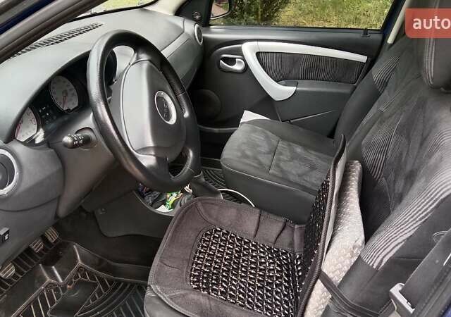 Синій Дачія Sandero, об'ємом двигуна 1.6 л та пробігом 262 тис. км за 4600 $, фото 7 на Automoto.ua