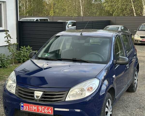 Синий Дачия Сандеро, объемом двигателя 1.4 л и пробегом 201 тыс. км за 4550 $, фото 7 на Automoto.ua