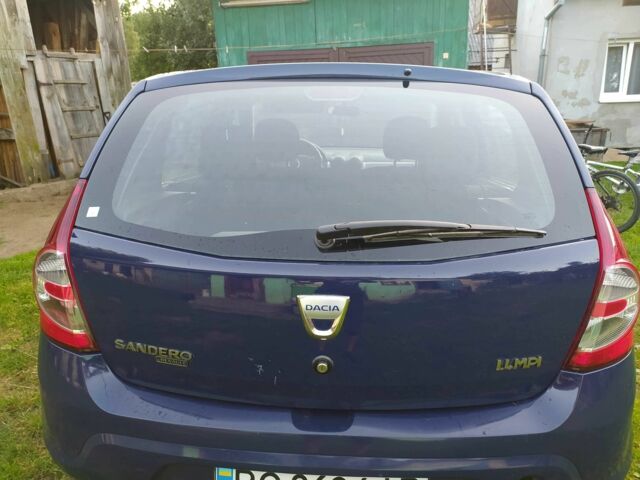 Синий Дачия Сандеро, объемом двигателя 1.4 л и пробегом 220 тыс. км за 3750 $, фото 11 на Automoto.ua