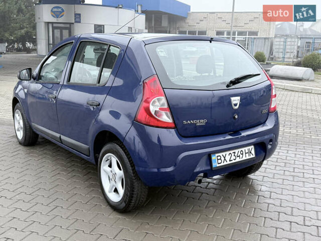 Синий Дачия Сандеро, объемом двигателя 1.5 л и пробегом 235 тыс. км за 4400 $, фото 10 на Automoto.ua