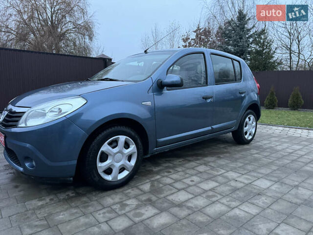 Синий Дачия Сандеро, объемом двигателя 1.6 л и пробегом 200 тыс. км за 5700 $, фото 10 на Automoto.ua