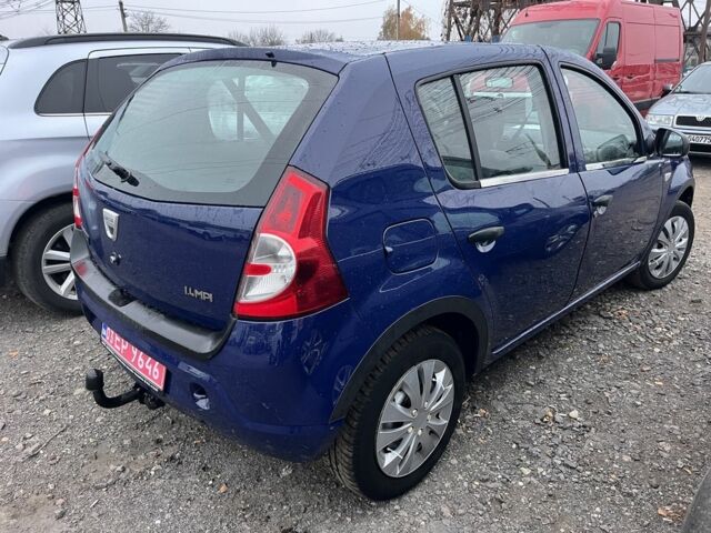 Синий Дачия Сандеро, объемом двигателя 1.4 л и пробегом 2 тыс. км за 4200 $, фото 3 на Automoto.ua