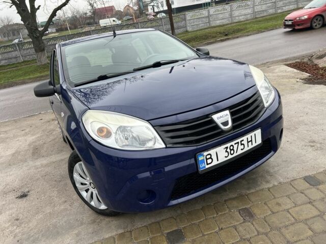 Синій Дачія Sandero, об'ємом двигуна 1.1 л та пробігом 165 тис. км за 3999 $, фото 14 на Automoto.ua