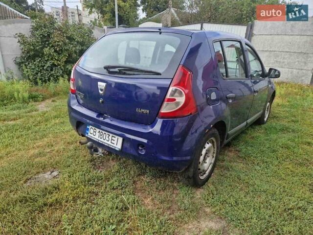 Синій Дачія Sandero, об'ємом двигуна 1.39 л та пробігом 160 тис. км за 3500 $, фото 4 на Automoto.ua