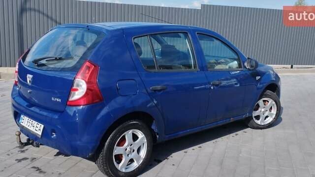 Синій Дачія Sandero, об'ємом двигуна 1.4 л та пробігом 191 тис. км за 4000 $, фото 2 на Automoto.ua