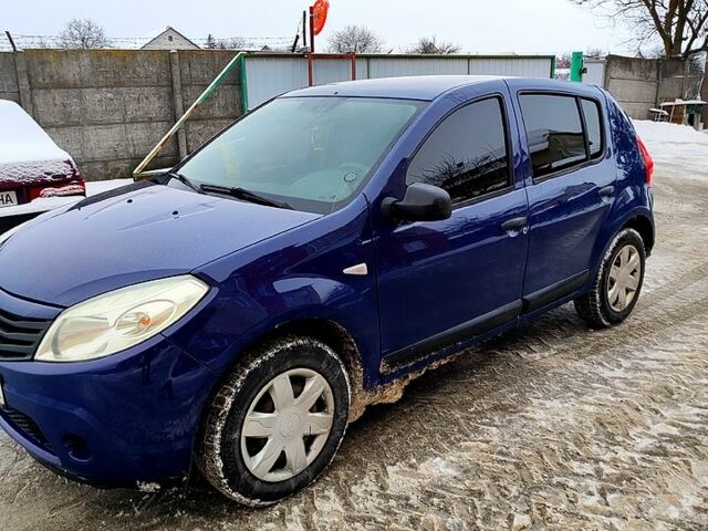 Синій Дачія Sandero, об'ємом двигуна 1.4 л та пробігом 217 тис. км за 4200 $, фото 1 на Automoto.ua