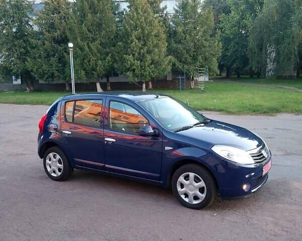Синий Дачия Сандеро, объемом двигателя 1.4 л и пробегом 180 тыс. км за 4650 $, фото 25 на Automoto.ua