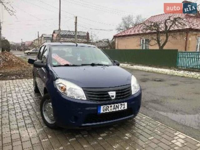 Синий Дачия Сандеро, объемом двигателя 1.39 л и пробегом 160 тыс. км за 4550 $, фото 7 на Automoto.ua