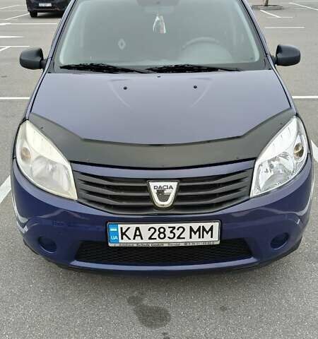 Синий Дачия Сандеро, объемом двигателя 1.1 л и пробегом 216 тыс. км за 3650 $, фото 1 на Automoto.ua