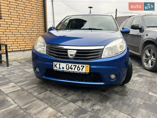Синий Дачия Сандеро, объемом двигателя 1.6 л и пробегом 117 тыс. км за 4600 $, фото 7 на Automoto.ua