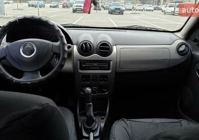 Синий Дачия Сандеро, объемом двигателя 1.1 л и пробегом 216 тыс. км за 3650 $, фото 6 на Automoto.ua