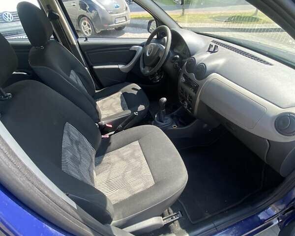 Синий Дачия Сандеро, объемом двигателя 1.4 л и пробегом 167 тыс. км за 4250 $, фото 4 на Automoto.ua