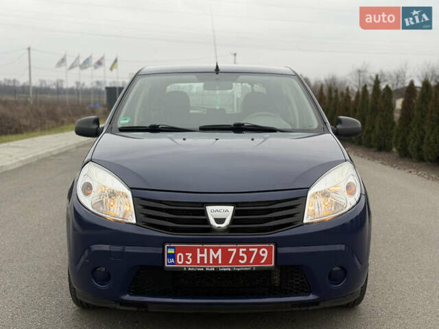 Синій Дачія Sandero, об'ємом двигуна 1.4 л та пробігом 106 тис. км за 4950 $, фото 3 на Automoto.ua