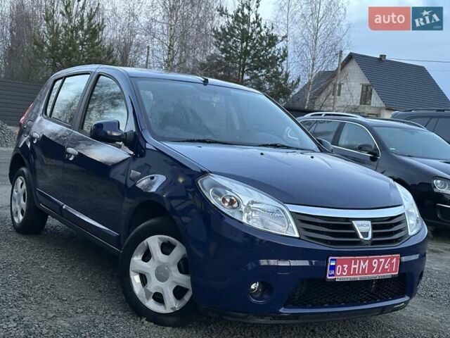 Синій Дачія Sandero, об'ємом двигуна 1.4 л та пробігом 109 тис. км за 4850 $, фото 1 на Automoto.ua