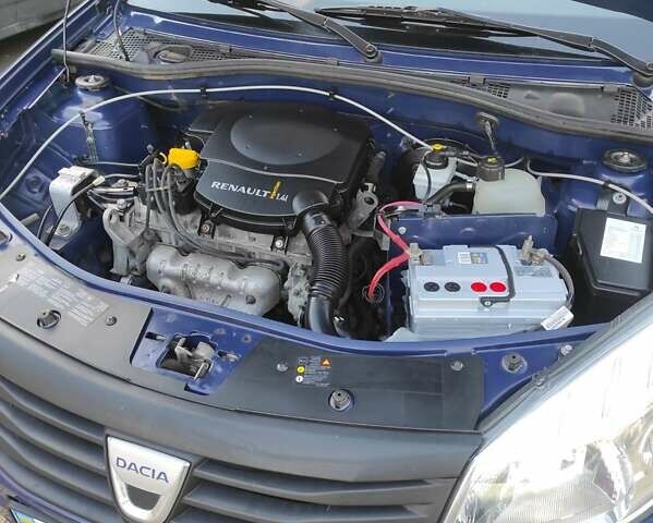 Синий Дачия Сандеро, объемом двигателя 1.4 л и пробегом 135 тыс. км за 4250 $, фото 15 на Automoto.ua