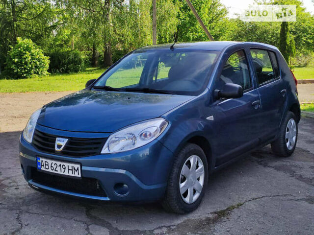 Синій Дачія Sandero, об'ємом двигуна 1.4 л та пробігом 150 тис. км за 4300 $, фото 14 на Automoto.ua