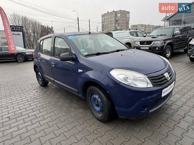 Синій Дачія Sandero, об'ємом двигуна 1.15 л та пробігом 155 тис. км за 3299 $, фото 2 на Automoto.ua