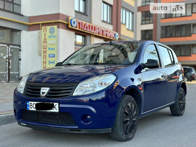 Синій Дачія Sandero, об'ємом двигуна 1.4 л та пробігом 123 тис. км за 3900 $, фото 4 на Automoto.ua