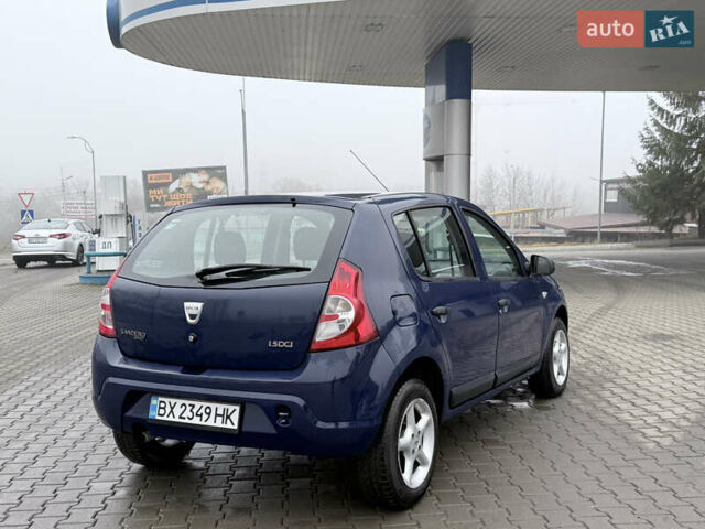 Синий Дачия Сандеро, объемом двигателя 1.5 л и пробегом 235 тыс. км за 4400 $, фото 8 на Automoto.ua