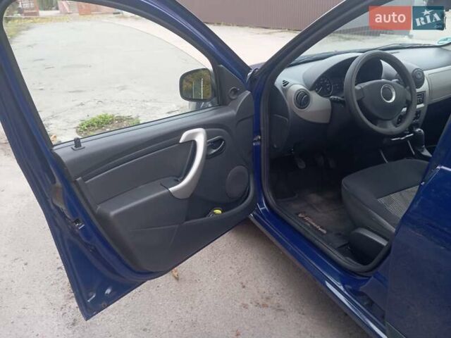Синий Дачия Сандеро, объемом двигателя 1.2 л и пробегом 157 тыс. км за 4500 $, фото 13 на Automoto.ua