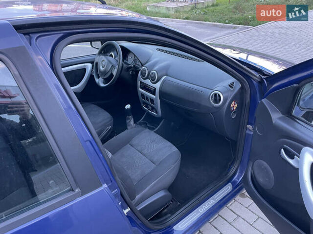 Синий Дачия Сандеро, объемом двигателя 1.4 л и пробегом 246 тыс. км за 4600 $, фото 14 на Automoto.ua