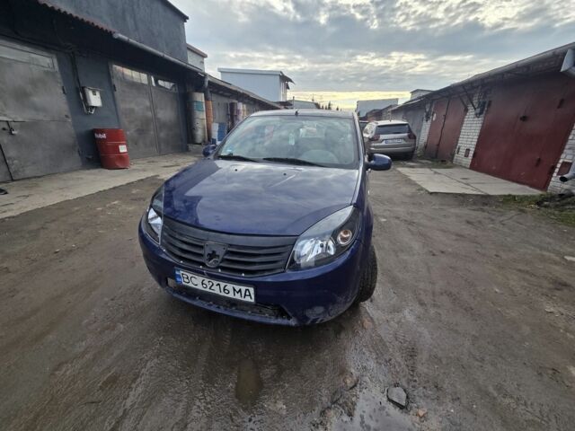 Синий Дачия Сандеро, объемом двигателя 1.4 л и пробегом 225 тыс. км за 2500 $, фото 4 на Automoto.ua