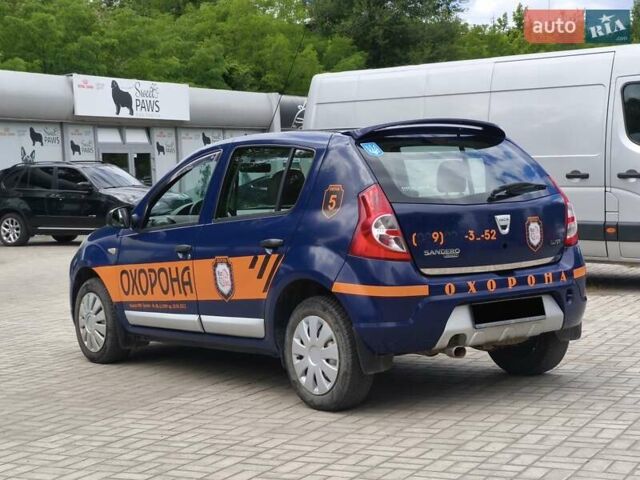 Синій Дачія Sandero, об'ємом двигуна 1.4 л та пробігом 183 тис. км за 4150 $, фото 6 на Automoto.ua