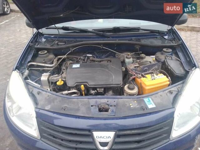 Синий Дачия Сандеро, объемом двигателя 1.15 л и пробегом 154 тыс. км за 3550 $, фото 10 на Automoto.ua