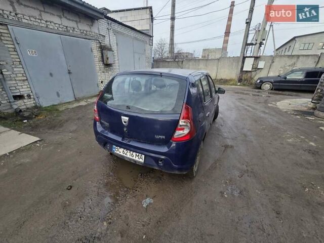 Синий Дачия Сандеро, объемом двигателя 1.4 л и пробегом 197 тыс. км за 2450 $, фото 8 на Automoto.ua