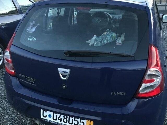 Дачія Sandero 2009 у Львові на Automoto.ua Синій Дачія Sandero, об'ємом двигуна 0 л та пробігом 90 тис. км за 4200 $, фото 1 на Automoto.ua