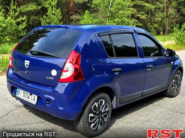 Синій Дачія Sandero, об'ємом двигуна 1.4 л та пробігом 228 тис. км за 5500 $, фото 4 на Automoto.ua