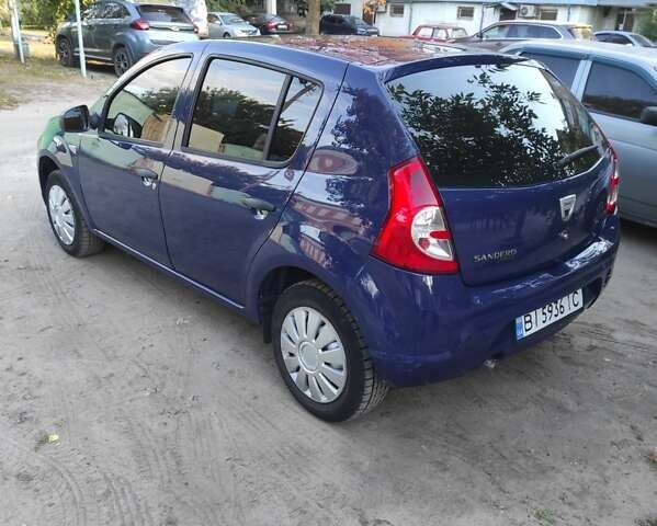 Синий Дачия Сандеро, объемом двигателя 1.4 л и пробегом 135 тыс. км за 4250 $, фото 7 на Automoto.ua