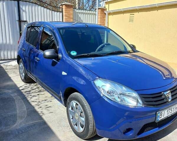 Синій Дачія Sandero, об'ємом двигуна 1.2 л та пробігом 137 тис. км за 4600 $, фото 2 на Automoto.ua